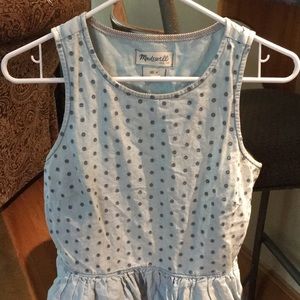 Madewell eyelet dress